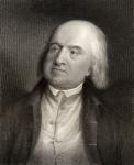 Jeremy Bentham, engraved by S. Freeman (1773-1857) from 'National Portrait Gallery, volume IV', published c.1835 (litho)