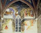 Scenes from The Life of St. John the Evangelist, from the Chapel of St. Jean, 1347 (fresco)