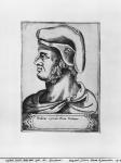 Pindar of Thebes (engraving) (b/w photo)