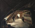 The Attic of a Museum (oil on canvas)