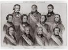 The Provisional Government of 1848 (engraving) (b/w photo)