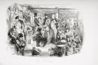 The Emigrants, illustration from 'David Copperfield' by Charles Dickens (1812-70) first published 1850 (litho)