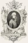 Charles XIV (1763-1844): king of Sweden and Norway and Prince of Ponte Corvo, engraved by Pannemaker (engraving)