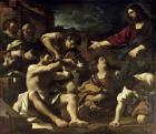 The Resurrection of Lazarus, c.1619 (oil on canvas)