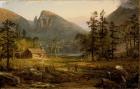 Pioneer's Home, Eagle Cliff, White Mountains,1859 (oil on canvas)