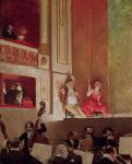 Revue at the Theatre des Varietes, c.1885 (oil on canvas)
