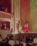 Revue at the Theatre des Varietes, c.1885 (oil on canvas)