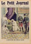Abdication of Moulay-Hafid, Sultan of Morocco, cover illustration of 'Le Petit Journal', 25 August, 1912 (colour litho)
