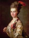 Archduchess Marie-Christine Habsburg-Lothringen (oil on canvas)