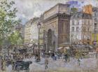 The Porte Saint-Martin, 1898 (oil on board)