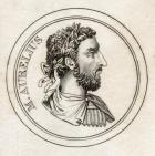 Marcus Aurelius, from 'Crabb's Historical Dictionary', published 1825 (litho)