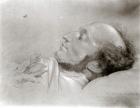 Felix Mendelssohn (1809-47) on his deathbed, c.1847 (pencil on paper) (b/w photo)