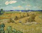 The Haystacks (oil on canvas)