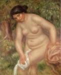 Bather drying herself, 1895 (oil on canvas)