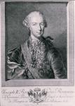Portrait of Joseph II (1741-90) King of Germany and Holy Roman Emperor, 1763 (engraving)