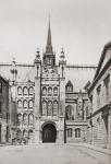 The Guildhall, London, England in the late 19th century. From London, Historic and Social, published 1902.