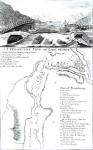 A Perspective View of Lake George and a Plan of Ticonderoga (engraving) (b/w photo)