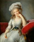 Louise-Marie Adelaide, Duchesse d'Orleans (oil on canvas) (see also 91622)