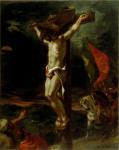 Christ on the Cross, 1846 (oil on canvas)