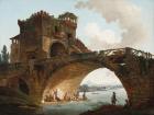 The Ponte Salario, c.1775 (oil on canvas)