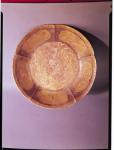 Engraved dish, Tang dynasty (618-907) (gold & silver)