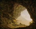 Cavern, Near Naples, 1774 (oil on canvas)