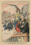 'Remember', Jean Jaures and Marianne, illustration from 'Le Petit Journal', 22nd June 1913 (colour litho)