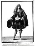 The Banker, 1678 (engraving) (b/w photo)