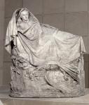 Napoleon's (1769-1821) Awakening to Immortality, 1846 (marble)