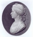 Angelica Kauffman, engraved by J.F Bause (engraving)