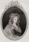 Marie-Antoinette (1755-93): Queen of France (etching)