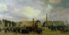 The Ceremony for the Return of Napoleon's Ashes in 1840: The Cortege Entering the Place de la Concorde, after 1840 (oil on canvas)