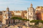 Piazza della Madonna di Loreto and Trajan's Column, Rome, Italy (photo)