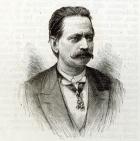 Count Taafe, from 'Leisure Hour', 1891 (engraving)