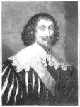 Lord Fairfax (1612-71) illustration from 'Portraits of Characters illustrious in British History' (mezzotint) (b/w photo)