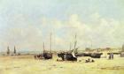 The Beach at Low Tide, Berck, 1890-97 (oil on canvas)