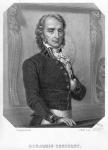 Henri Benjamin Constant de Rebecque (1767-1830) at the Tribune (engraving) (b/w photo)