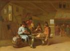 A Tavern Interior with cardplayers, 17th century