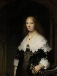 Portrait of a Woman, possibly Maria Trip, 1639 (oil on panel)