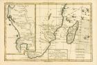 Southern Africa, from 'Atlas de Toutes les Parties Connues du Globe Terrestre' by Guillaume Raynal (1713-96) published Geneva, 1780 (coloured engraving)