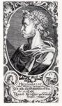 Heliogabalus (204-222 AD) (engraving) (b/w photo)