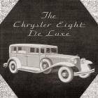 A 1930's advertisement for a Chrysler Eight De Luxe car. From The Literary Digest published 1931.