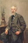 Portrait of Konstantin Apollonovich Savitsky (1844-1905), 1902 (oil on canvas)