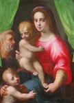 Holy Family (oil on canvas)