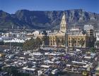 View of the Old Town Hall and Table Mountain (photo)