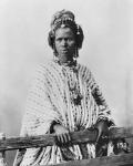 Senegalese woman, c.1900 (b/w photo)