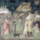 Moses on Mount Sinai, 1356-67 (fresco)
