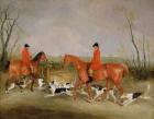 George Mountford, Huntsman to the Quorn, and W. Derry, Whipper-In, at John O'Gaunt's Gorse, nr Melton Mowbray, 1836 (oil on canvas)