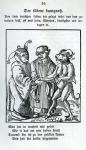 Minister, Fool and Devil from Das Kloster vol. 10, 1845-1849 (engraving)