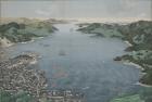 Nagasaki Harbour, c.1800-50 (silk painting)